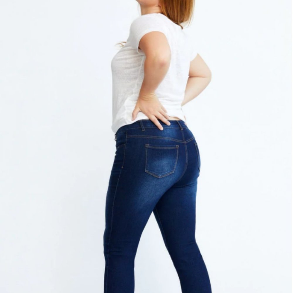 1822 Denim High Rise  Ankle Skinny Jeans Size 14